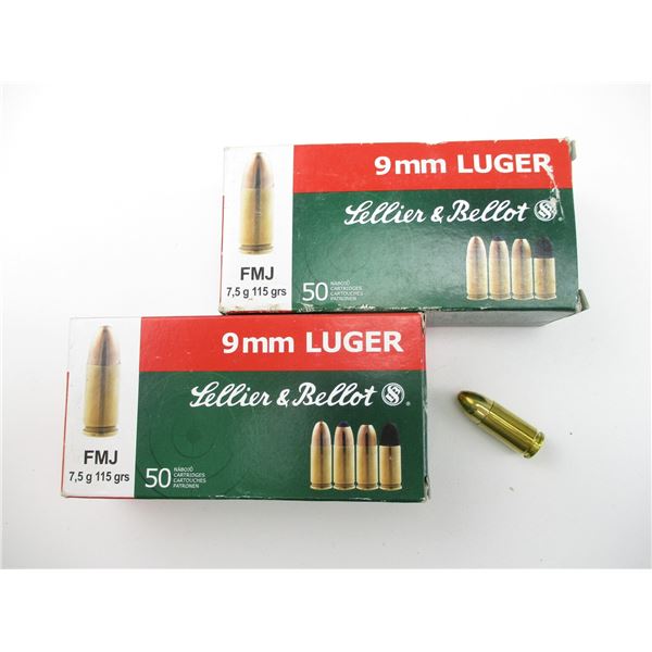 SELLIER & BELLOT 9MM LUGER