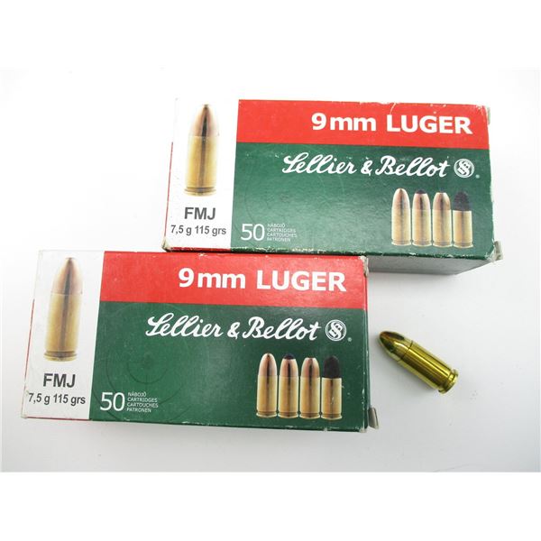 SELLIER & BELLOT 9MM LUGER