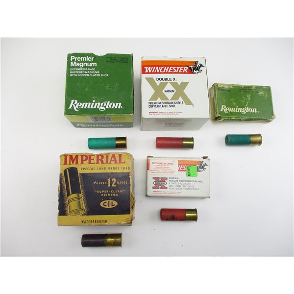 ASSORTED 12 GAUGE SHOTSHELLS LOT