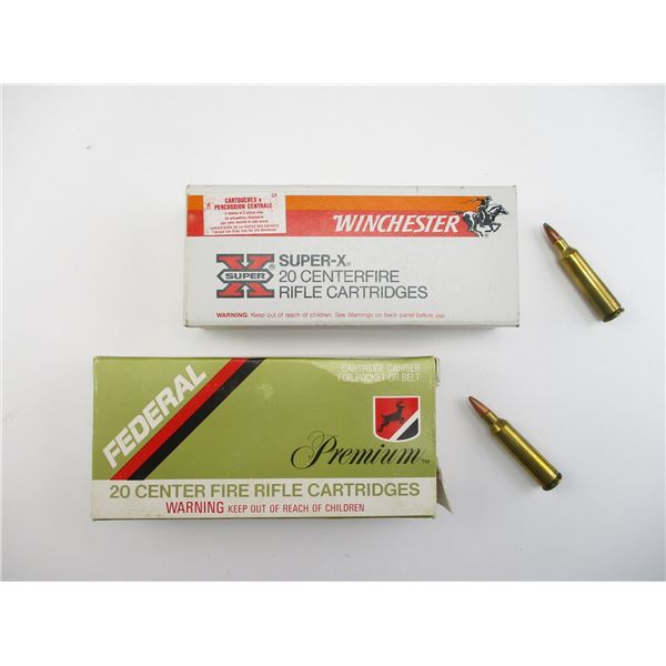 WINCHESTER/FEDERAL .22-250 REM