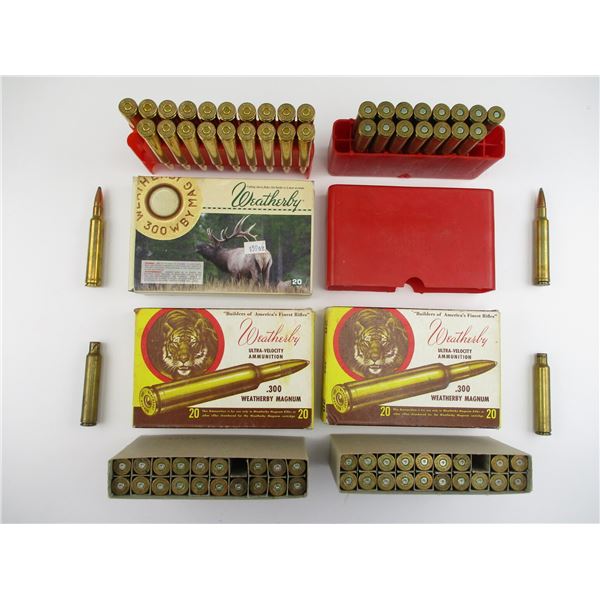 ASSORTED .300 WBY MAG