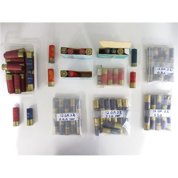 ASSORTED 12 GAUGE SHOTSHELLS