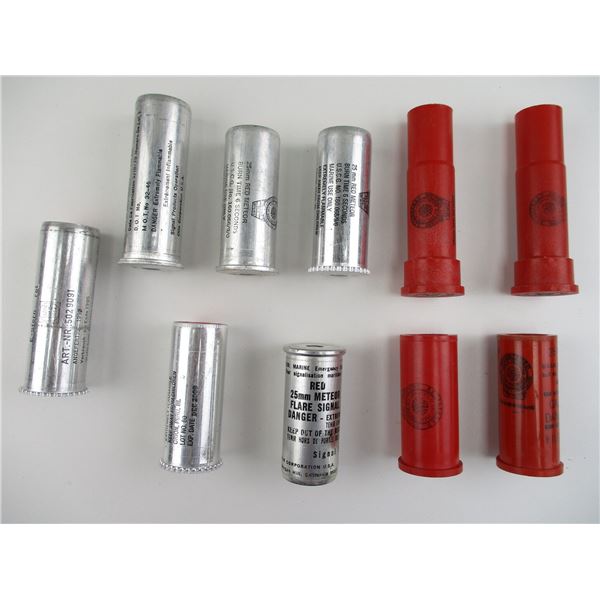 ASSORTED SIGNAL FLARES