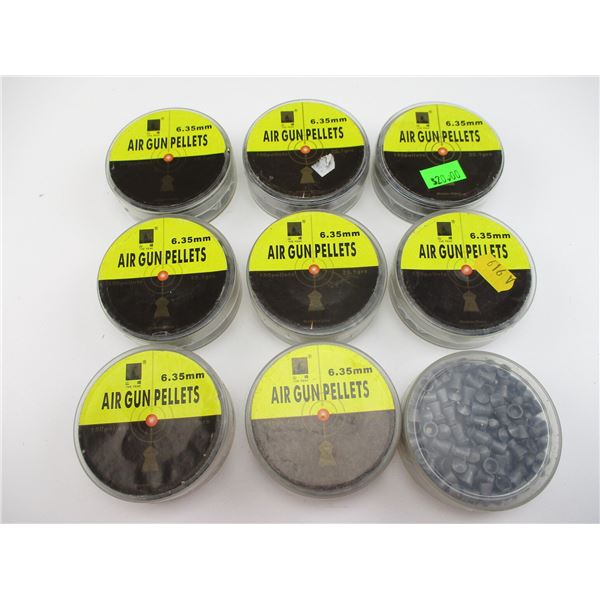 THE PEAK 6.35MM AIR GUN PELLETS