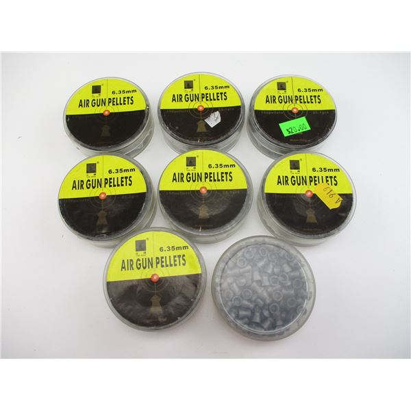 THE PEAK 6.35MM AIR GUN PELLETS