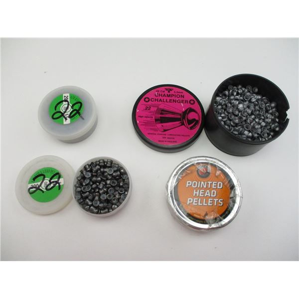 ASSORTED 5.5MM AIR GUN PELLETS