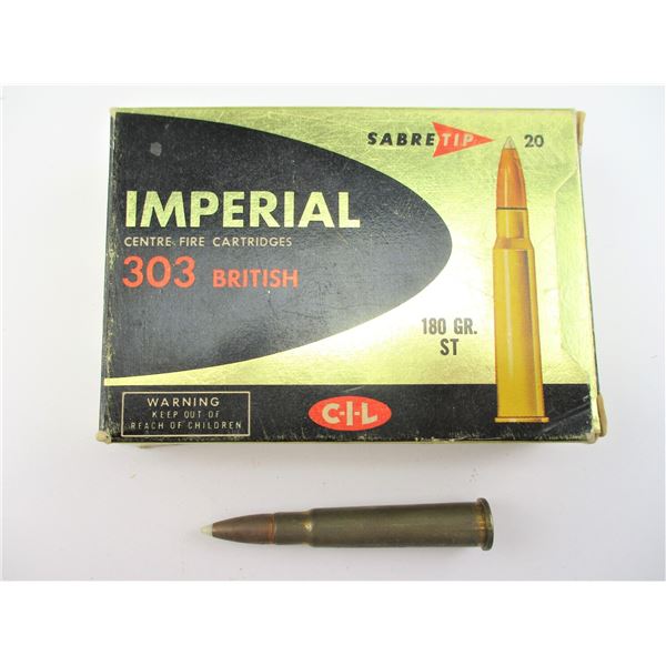 CIL IMPERIAL .303 BRITISH AMMO