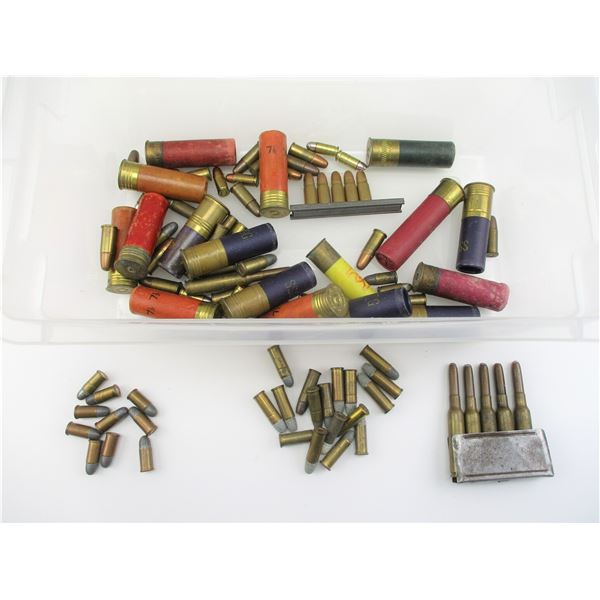 ASSORTED PISTOL AND SHOTGUN AMMO