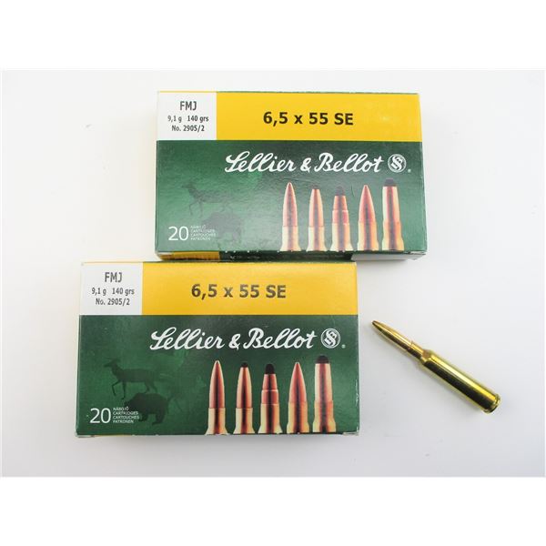 SELLIER & BELLOT 6.5X55 SE