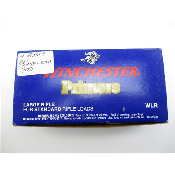 WINCHESTER NO. WLR LARGE RIFLE PRIMERS