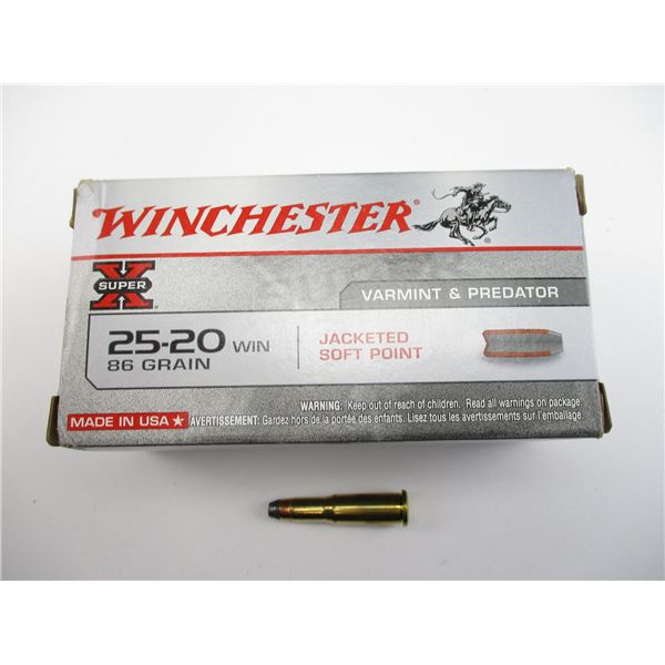 WINCHESTER .25-20 WIN