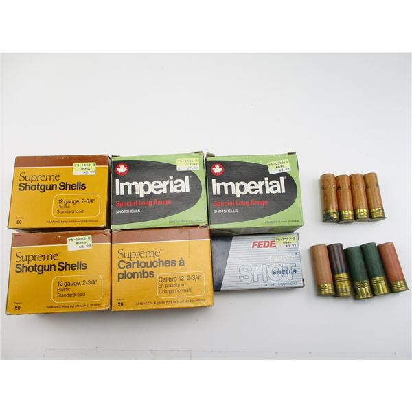 ASSORTED 12 GAUGE SHOTSHELLS