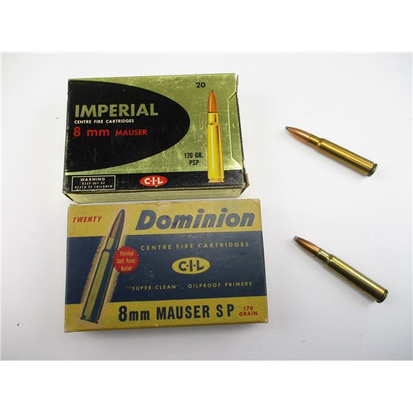 ASSORTED CIL 8MM MAUSER