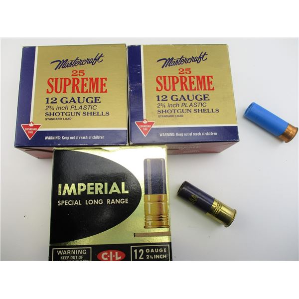 ASSORTED 12 GAUGE SHOTSHELLS