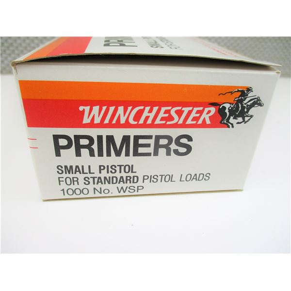 WINCHESTER SMALL PISTOL PRIMERS