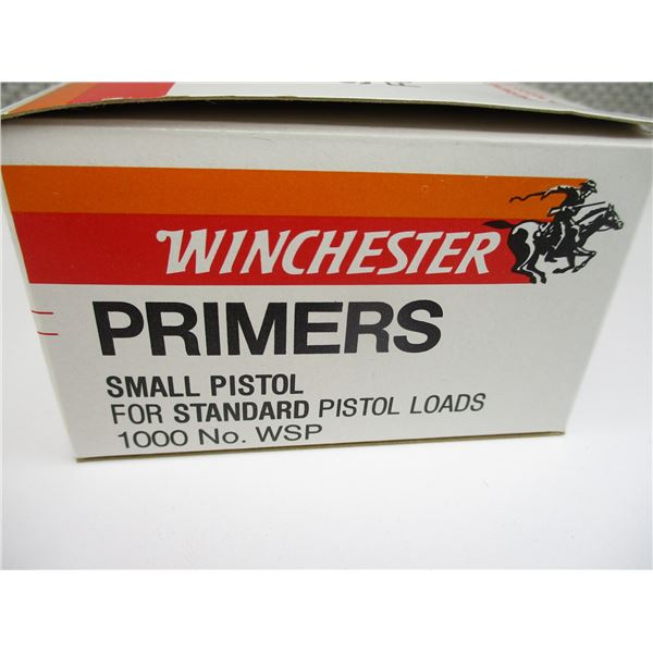 WINCHESTER SMALL PISTOL PRIMERS
