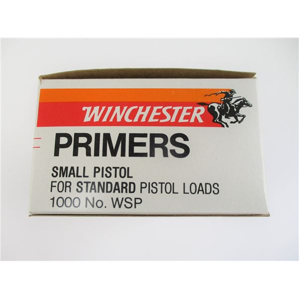 WINCHESTER SMALL PISTOL PRIMERS