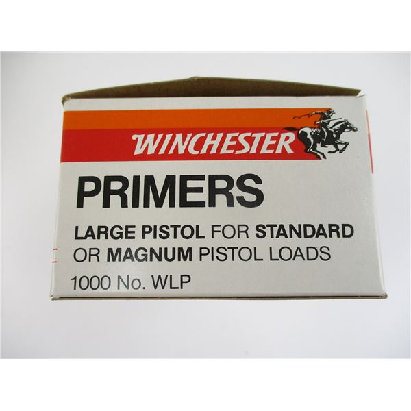 WINCHESTER LARGE PISTOL PRIMERS