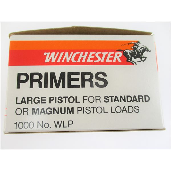 WINCHESTER LARGE PISTOL PRIMERS