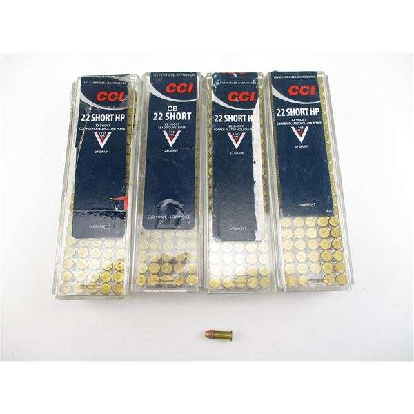 CCI .22 SHORT HP