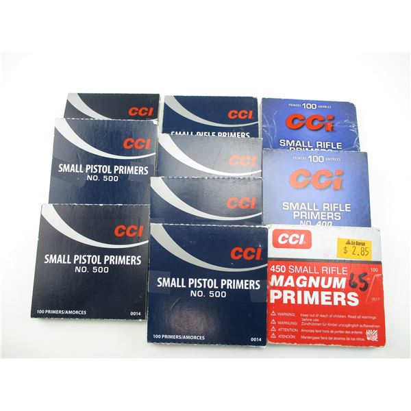 CCI SMALL PISTOL PRIMERS