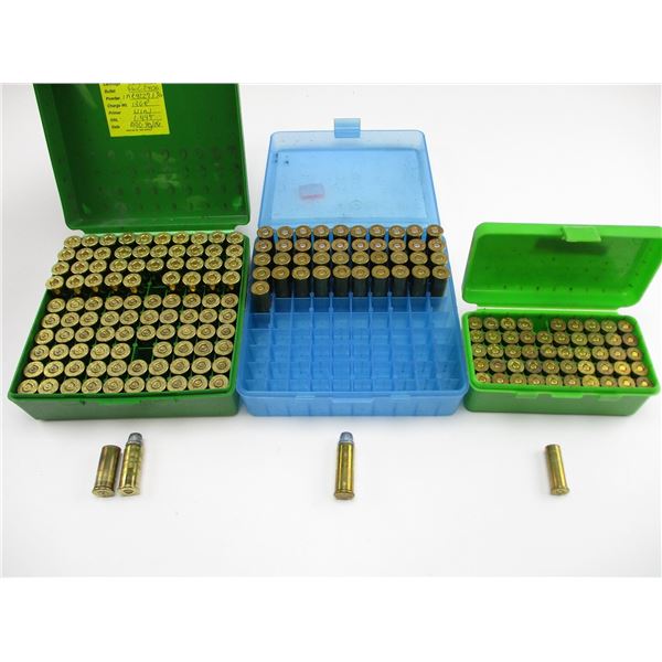 ASSORTED RELOADED AMMO LOT