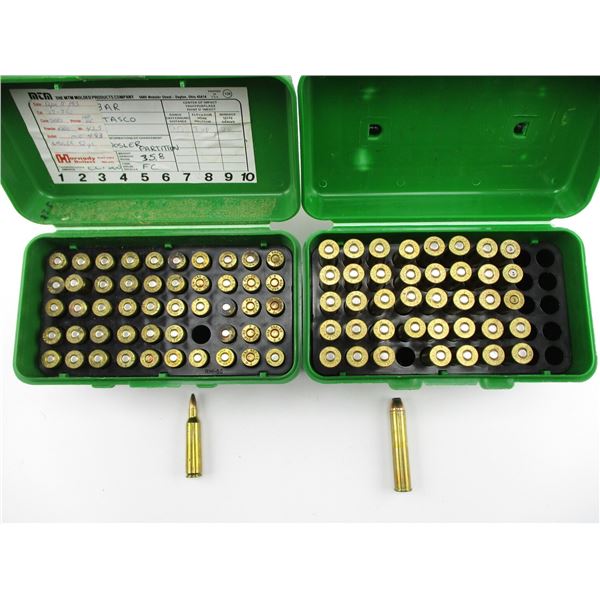 ASSORTED RELOADED AMMO LOT