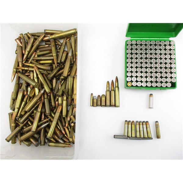 ASSORTED RELOADED AMMO LOT
