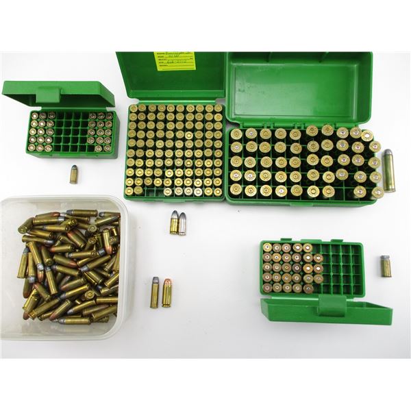ASSORTED RELOADED AMMO LOT