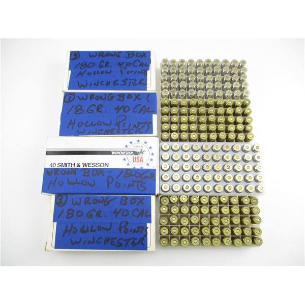 RELOADED WINCHESTER .40 S&W