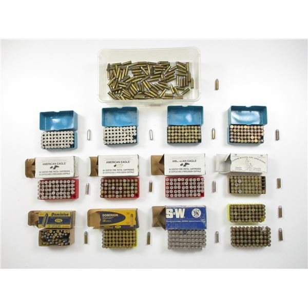 ASSORTED .38 SPECIAL RELOADS