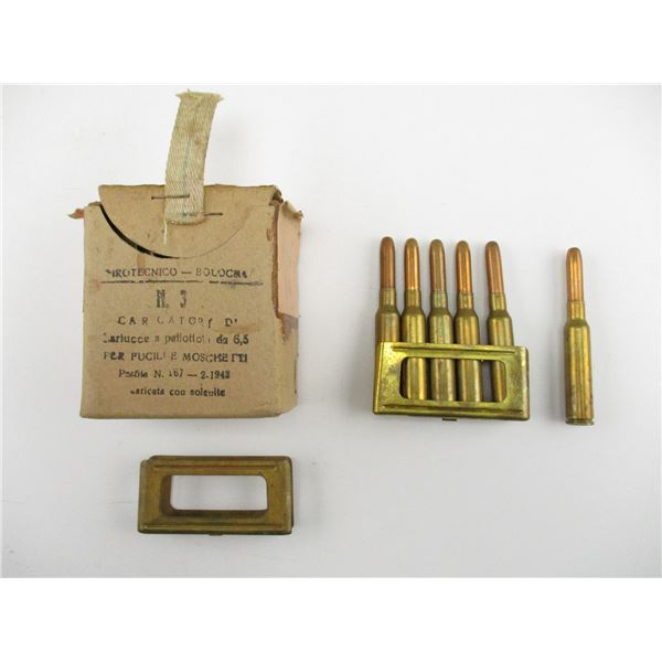 MILITARY 6.5X52 CARCANO AMMO