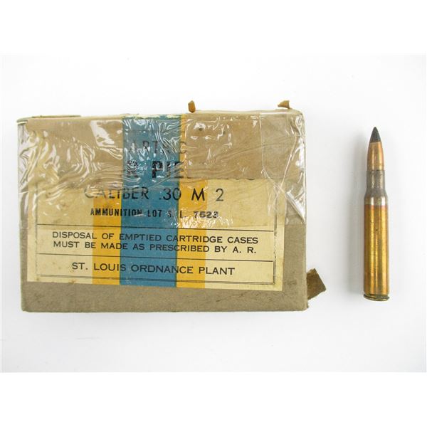 MILITARY .30 M2 AP AMMO LOT