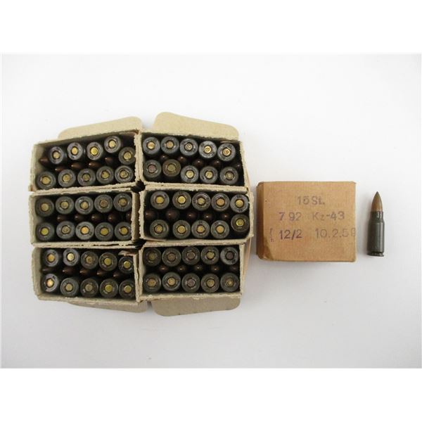 MILITARY 7.92 KURTZ AMMO LOT