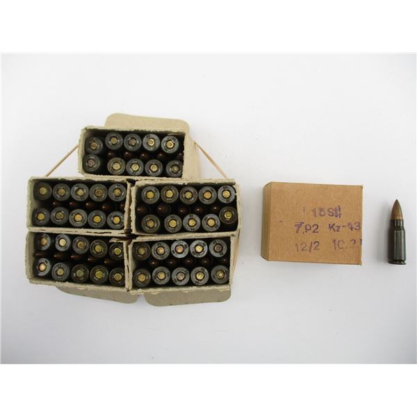 MILITARY 7.92 KURTZ AMMO LOT