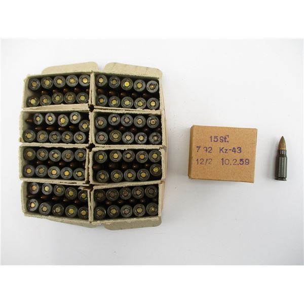 MILITARY 7.92 KURTZ AMMO LOT