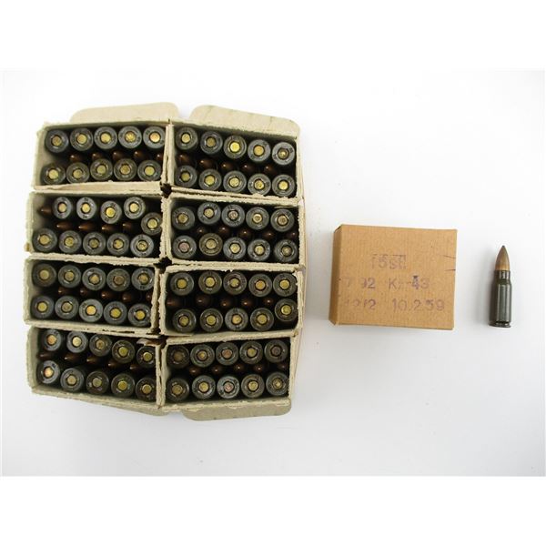 MILITARY 7.92 KURTZ AMMO LOT