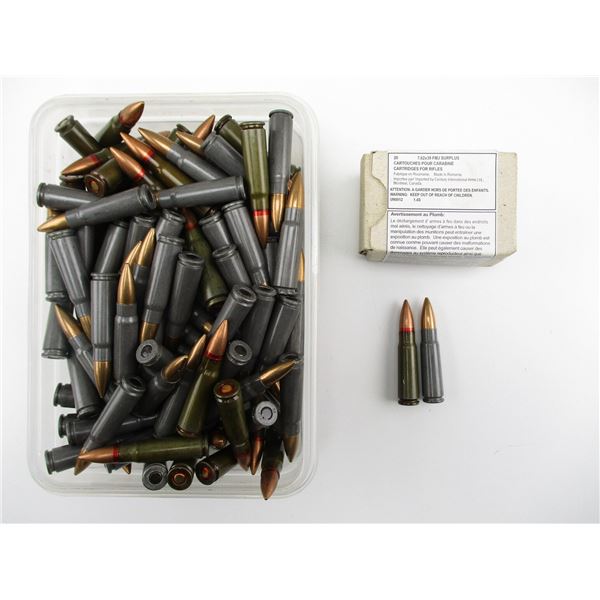 ASSORTED MILITARY 7.62X39MM AMMO