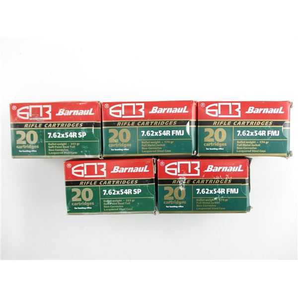 BARNAUL 7.62X54R AMMO