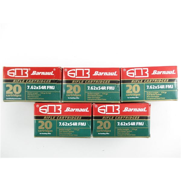 BARNAUL 7.62X54R AMMO