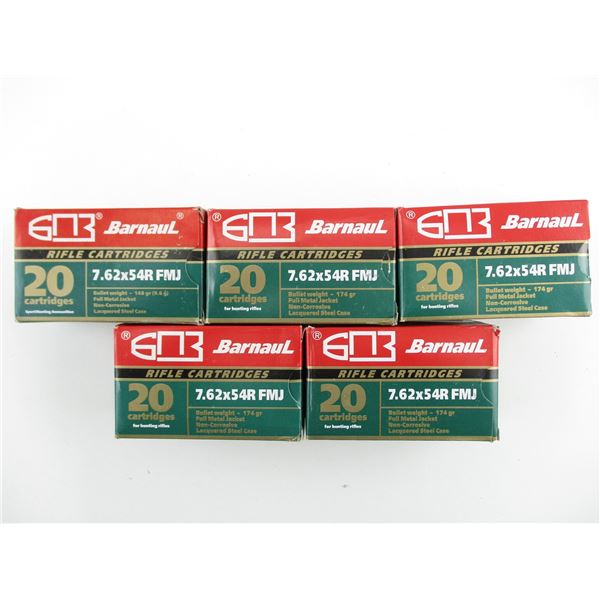 BARNAUL 7.62X54R AMMO