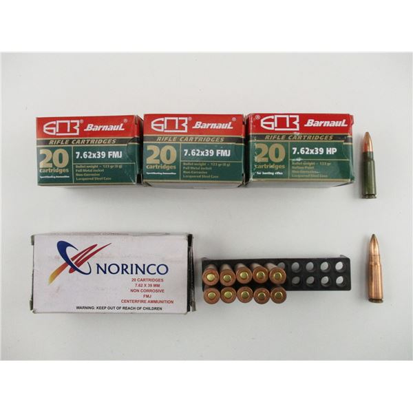 ASSORTED 7.62X39  AMMO