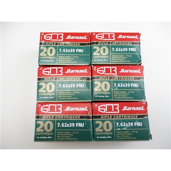 BARNAUL 7.62X39  AMMO