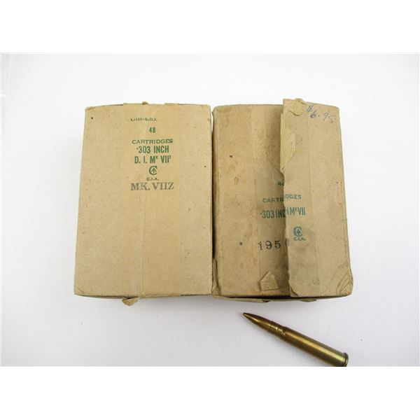 WWII CDN MILITARY .303 BRITISH AMMO