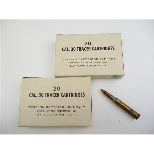 U.S. MILITARY .30-06 M2 TRACERS LOT