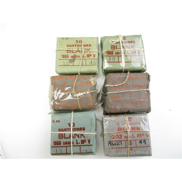 ASSORTED .303 BRITISH BLANKS LOT