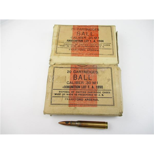 U.S. MILITARY .30-06 M2 BALL