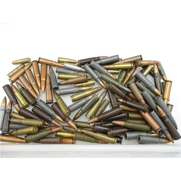 ASSORTED MILITARY 7.62X25 AMMO LOT