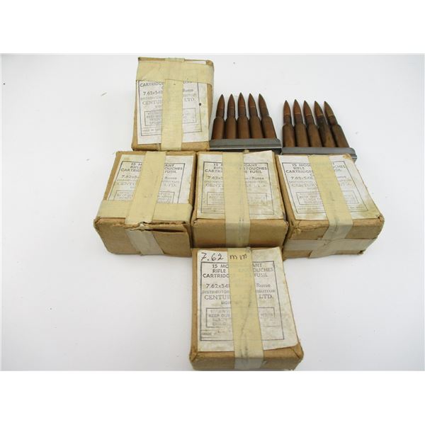 RUSSIAN 7.62X54R ON STRIPPER CLIPS