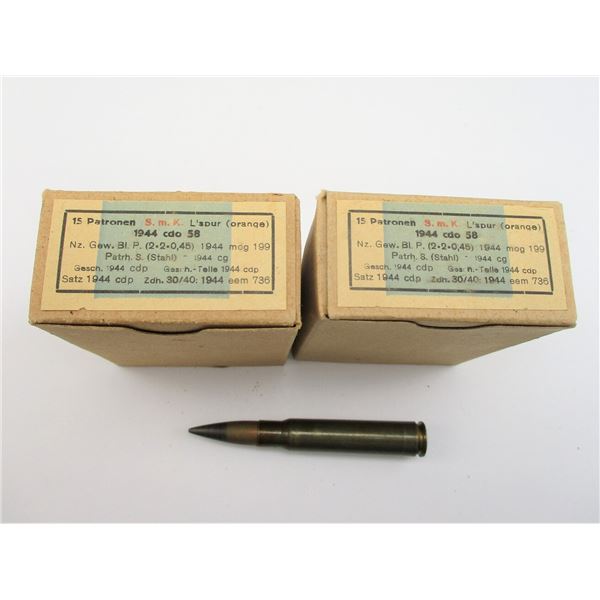 WWII GERMAN 8MM AP TRACERS